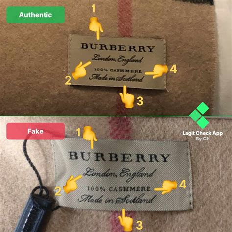 replica burberry scarves|authentic burberry scarf tag.